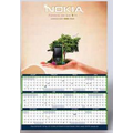 Full Color Printed Poster Calendar (17"x22")